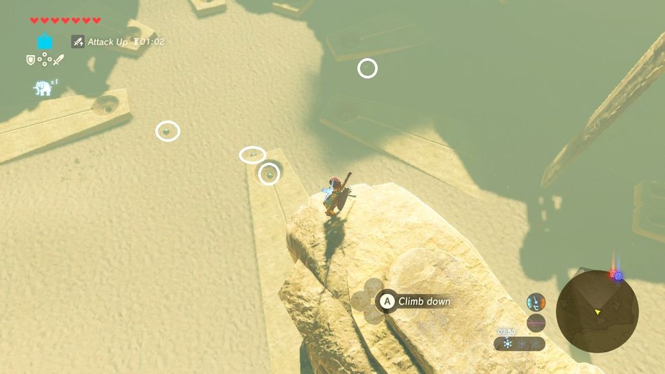 Legend of Zelda: Breath of the Wild: Shrine solutions: Wasteland Tower ...