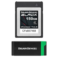 Delkin Black 150GB CFexpress card + reader |