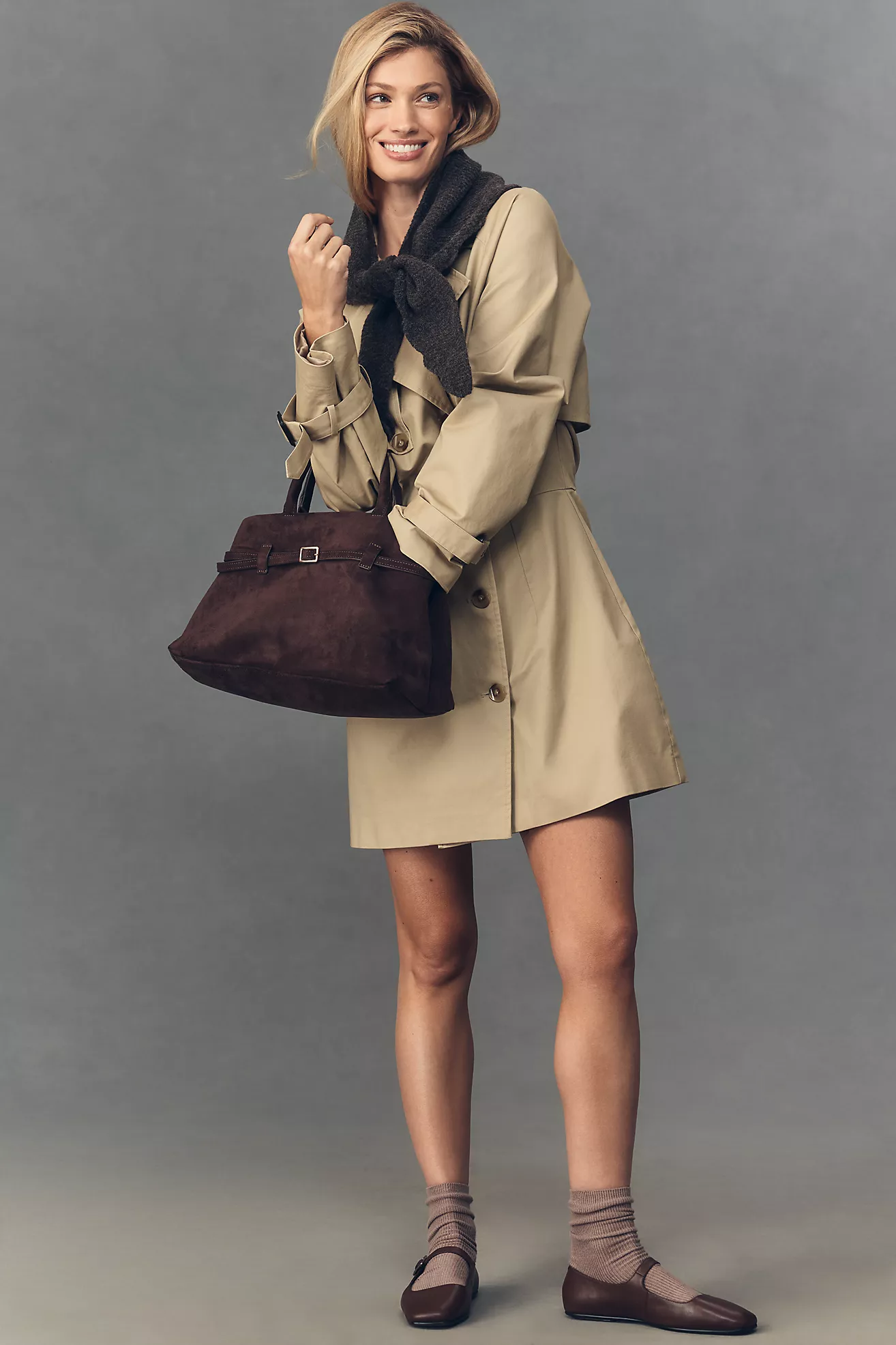 Scalloped Triangle Scarf