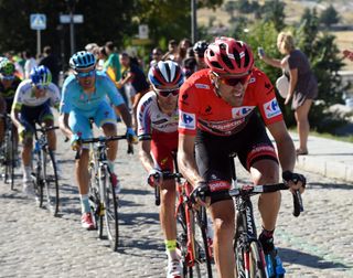 Tom Dumoulin attacks on stage nineteen of the 2015 Tour of Spain (Watson)