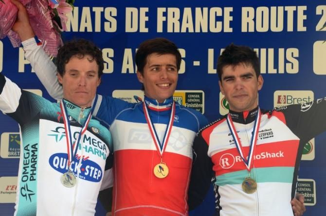 Sylvain Chavanel, Arthur Vichot and Tony Gallopin were the top 3