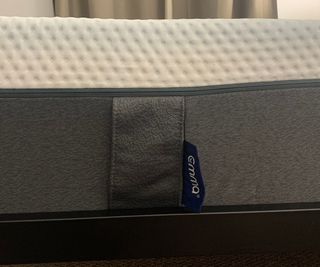 The depth of the Emma mattress viewed from the side