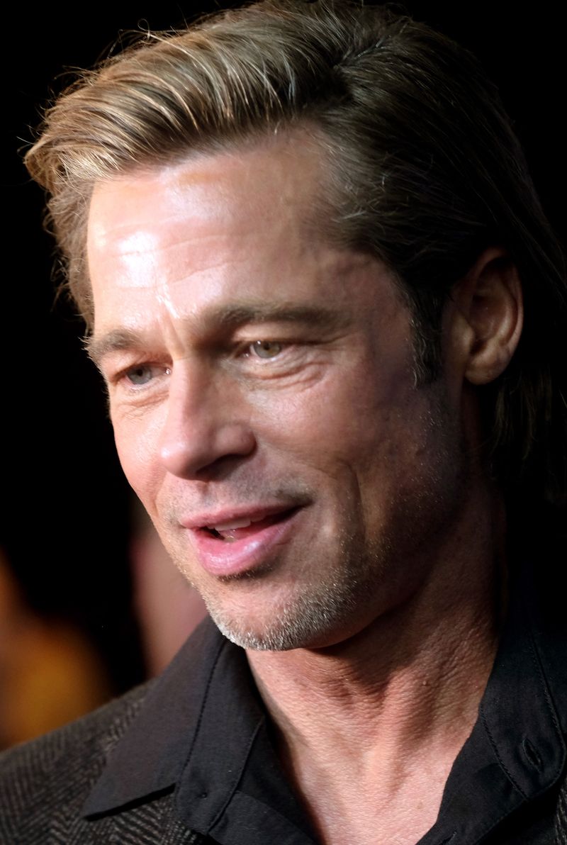 santa barbara, california january 22 brad pitt attends the maltin modern master award honoring brad pitt during the 35th santa barbara international film festival at the arlington theatre on january 22, 2022 in santa barbara, california photo by matthew simmonsgetty images for sbiff