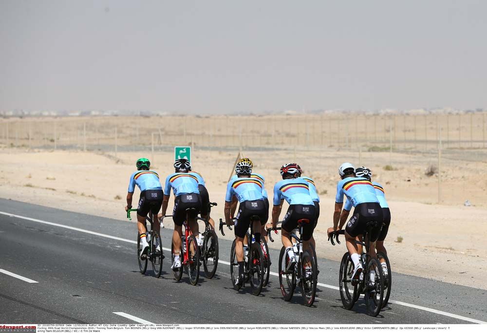 The heat was fierce in the desert