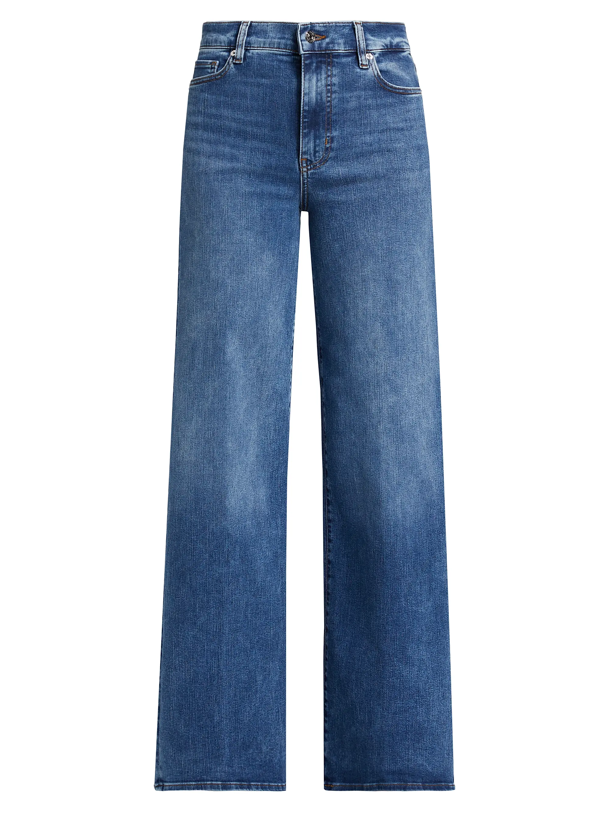 Le Slim Palazzo High-Rise Jeans