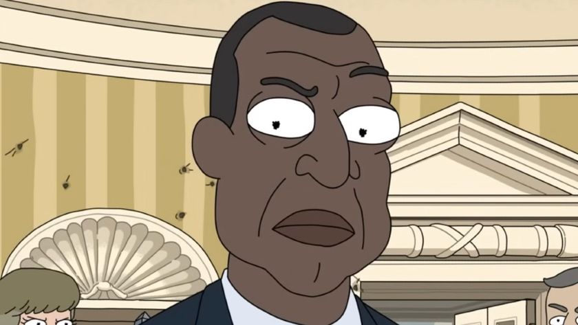 The President in Rick and Morty