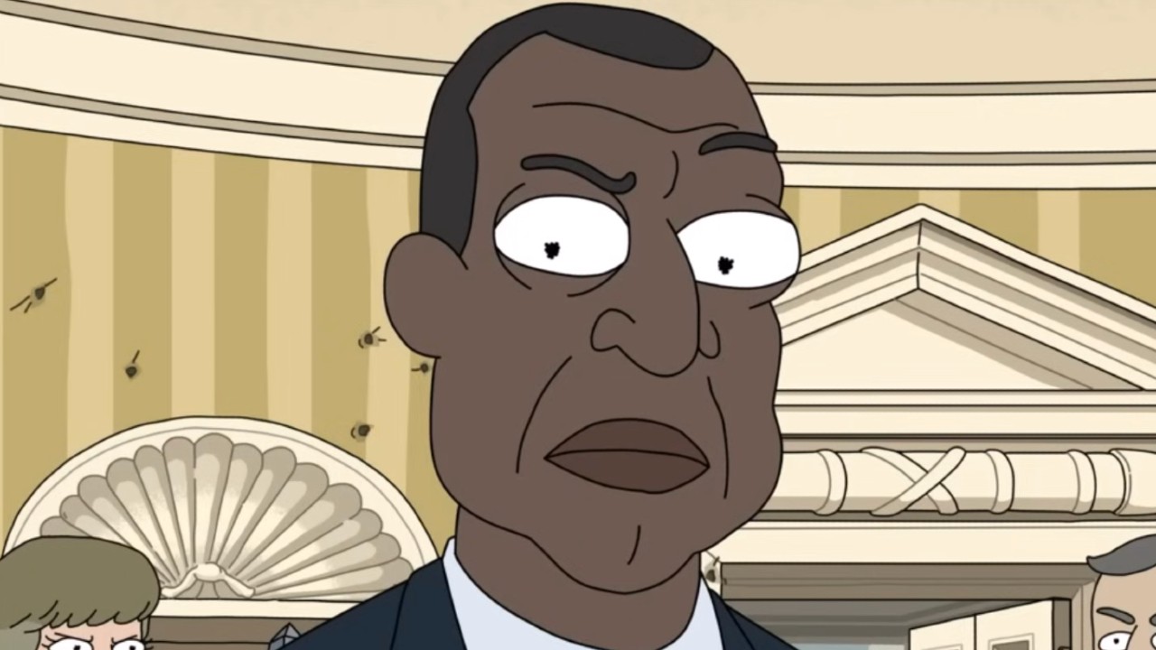 The President in Rick and Morty