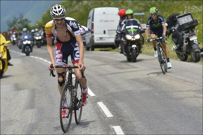 Tim Wellens (Lotto Belisol) was on the attack again.