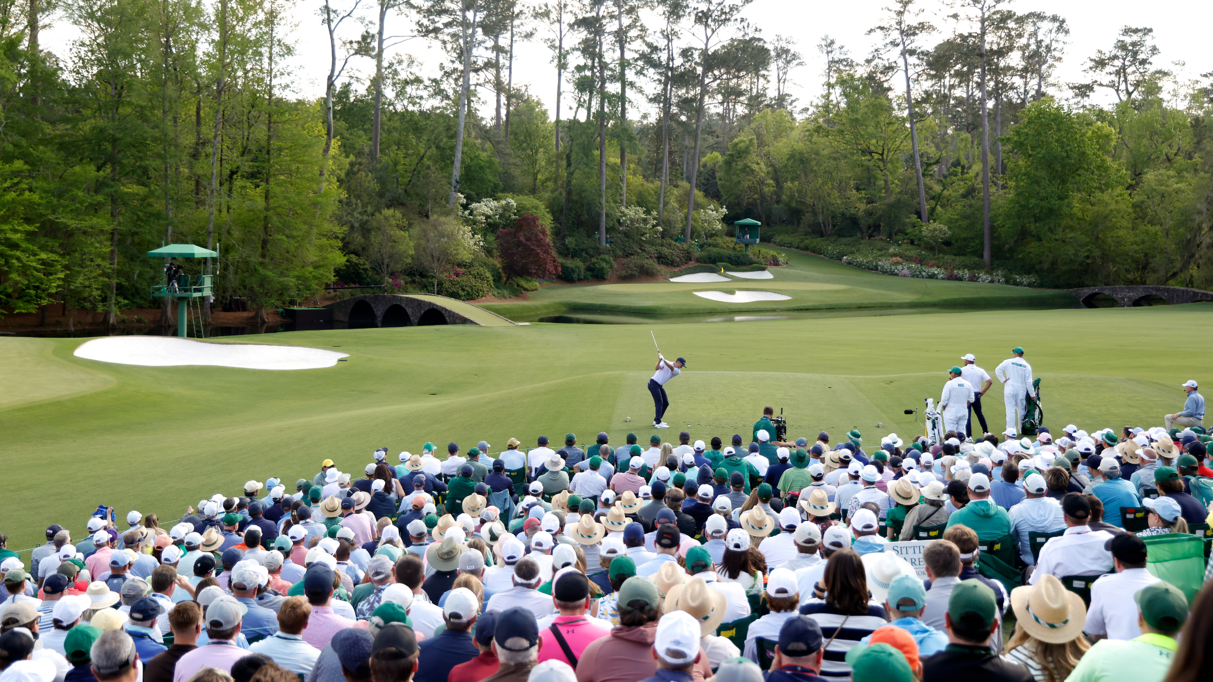 The 12th hole at Augusta National