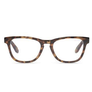 rounded square framed eyeglasses