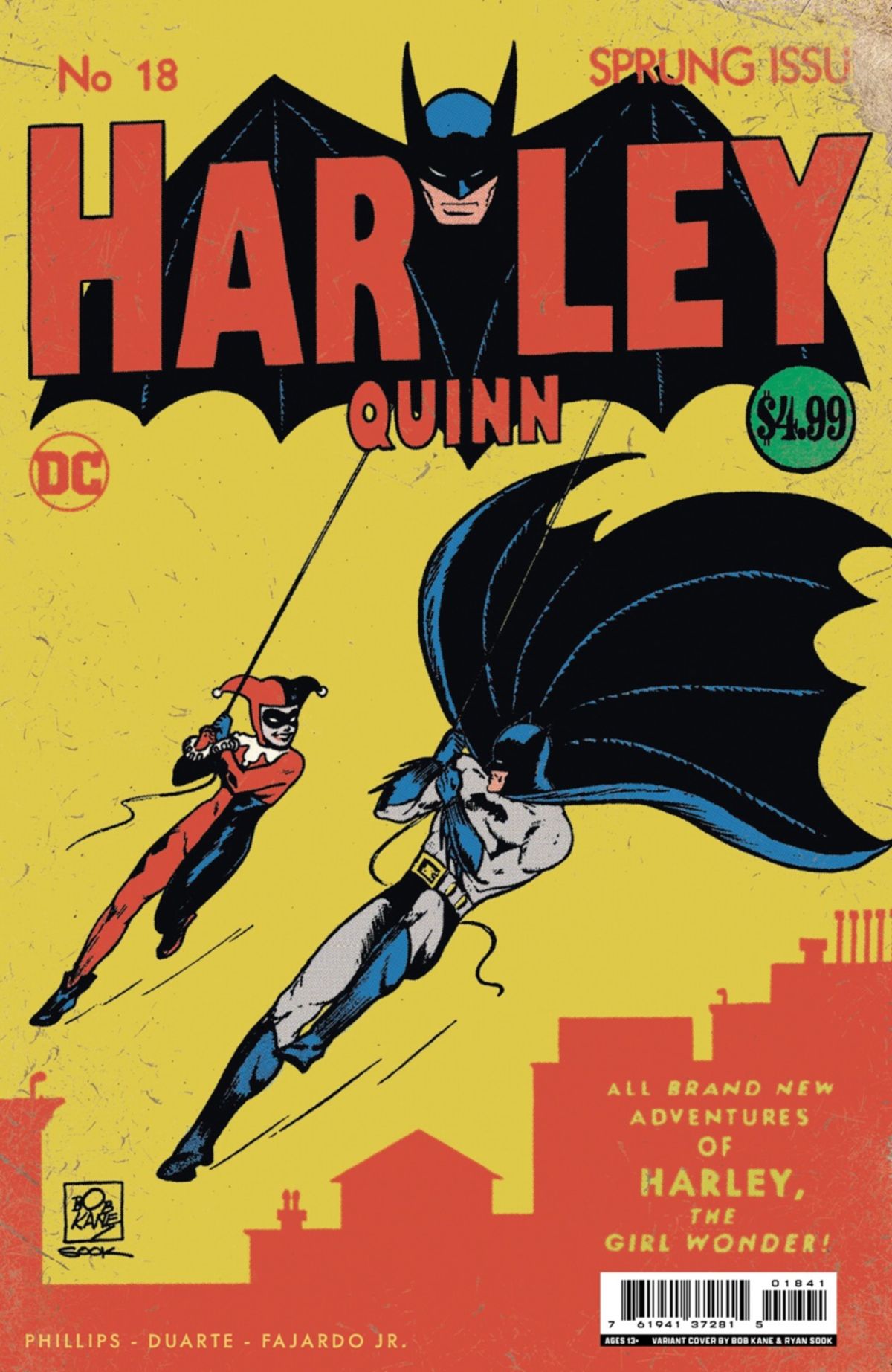 DC homage variant cover