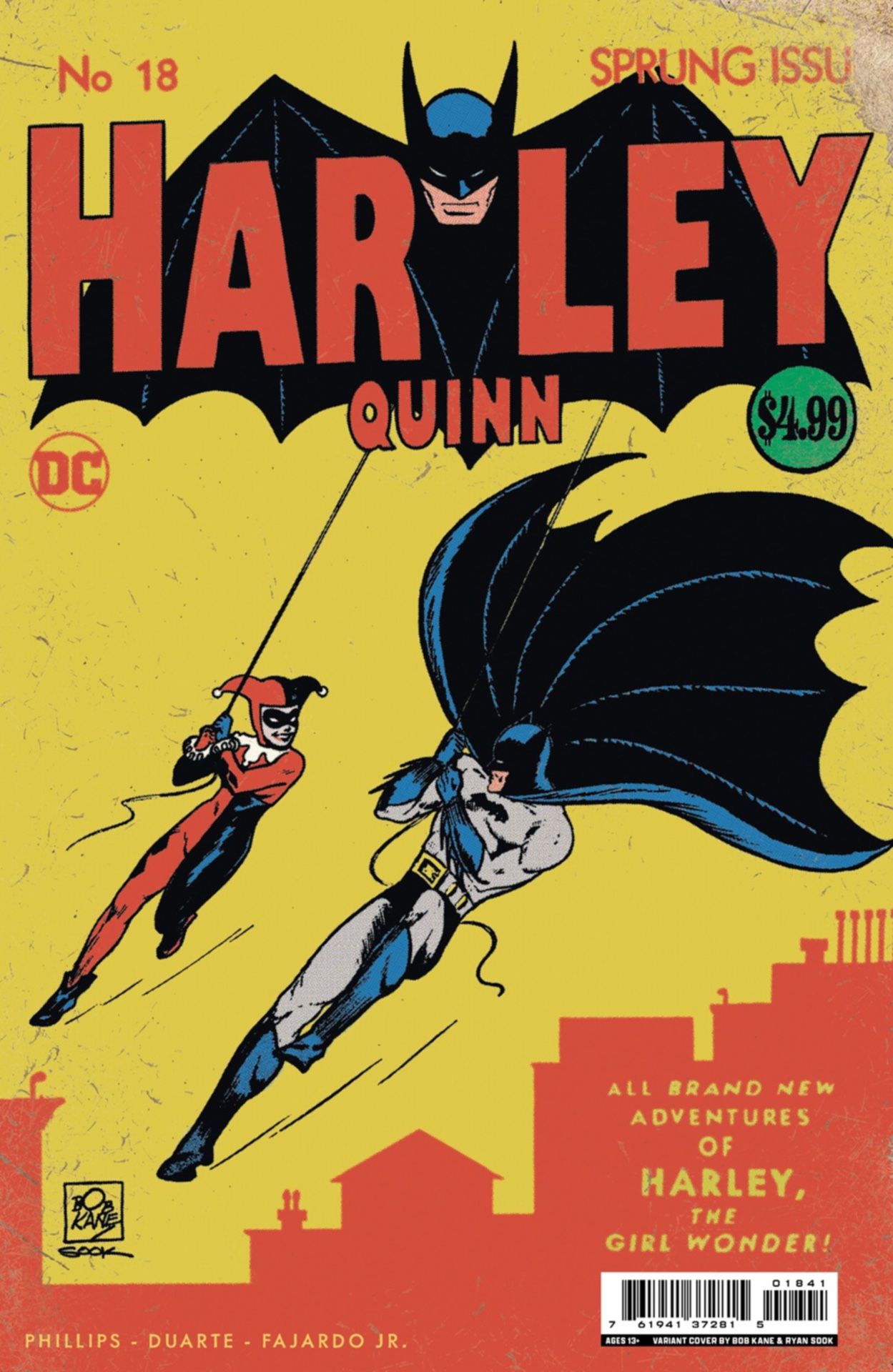 DC homage variant cover