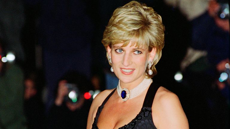 Princess Diana's hairstyle