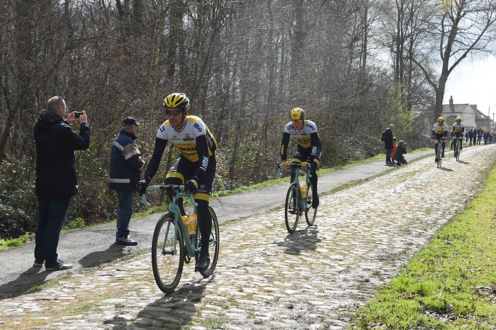 LottoNl-Jumbo on the cobbles