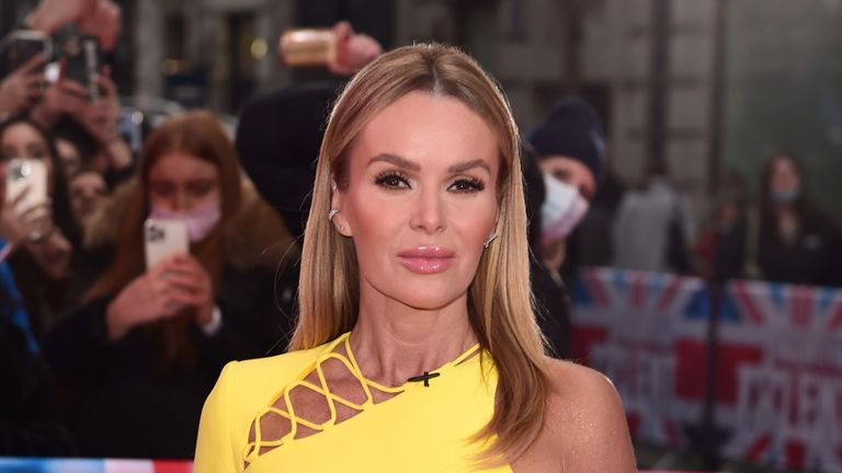 Amanda Holden pays tribute to her late son Theo