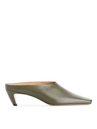 Arket Heeled Leather Mules