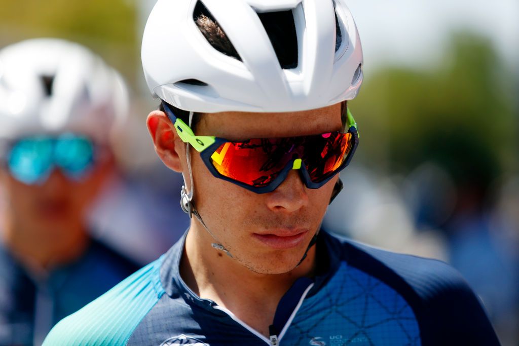 SAN JUAN ARGENTINA JANUARY 22 Miguel Angel Lopez of Colombia and Team Medellin EPM prior to the 39th Vuelta a San Juan International 2023 Stage 1 a 1439km stage from San Juan to San Juan on January 22 2023 in San Juan Argentina Photo by Maximiliano BlancoGetty Images
