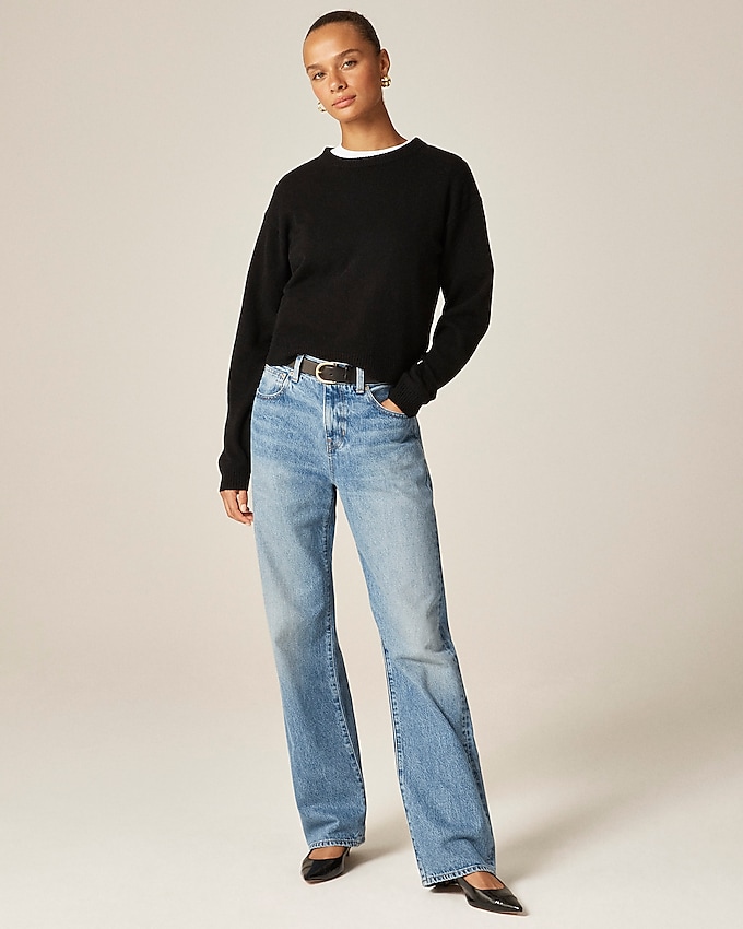 High-Rise Relaxed Straight Jean