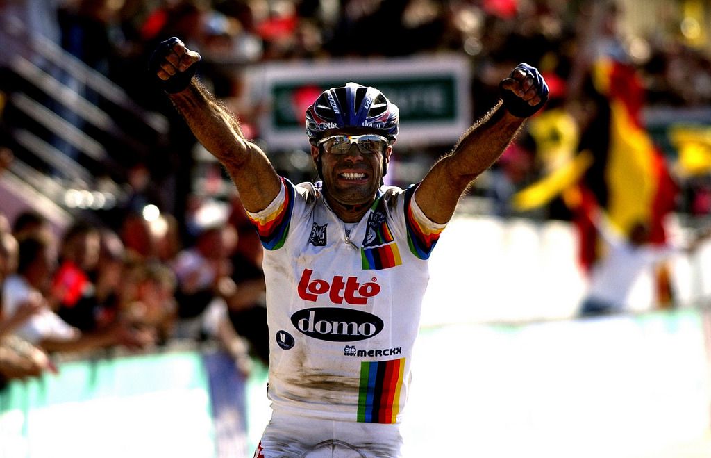 Peter Van Petegem was an early teammate of Cooke's who showed him how to ride the classics