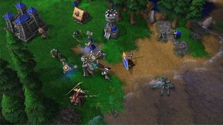 Armies go to war in Warcraft III: Reforged