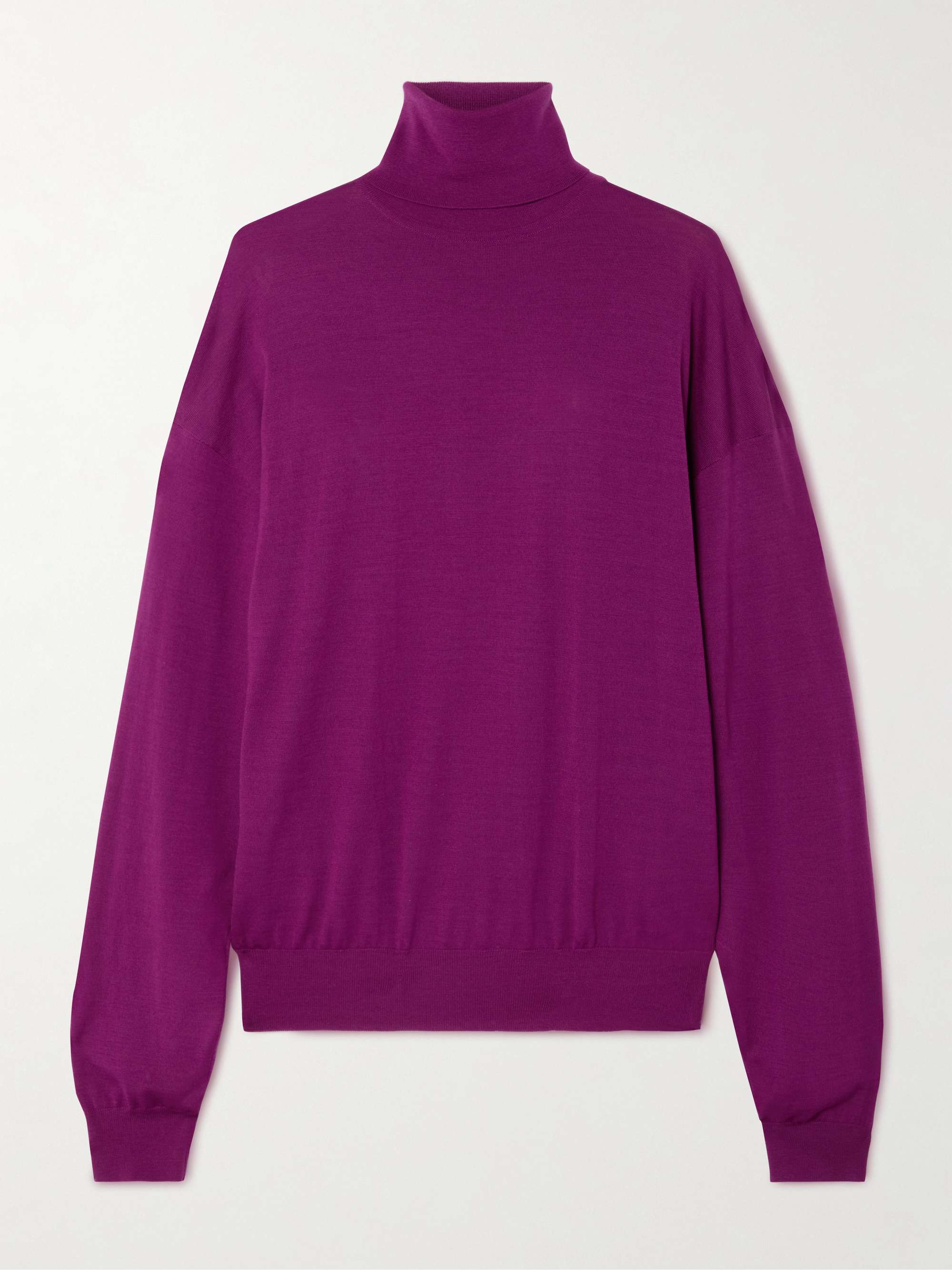 Wool Turtleneck Sweater