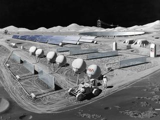 The lunar observatory could search deeper into space than an Earth-bound equivalent.