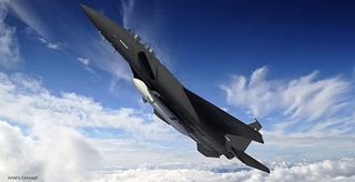 DARPA Airborne Satellite Launch Vehicle under F-15E Concept