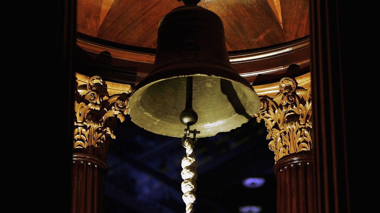 The Lutine bell © Bruno Vincent/Getty Images