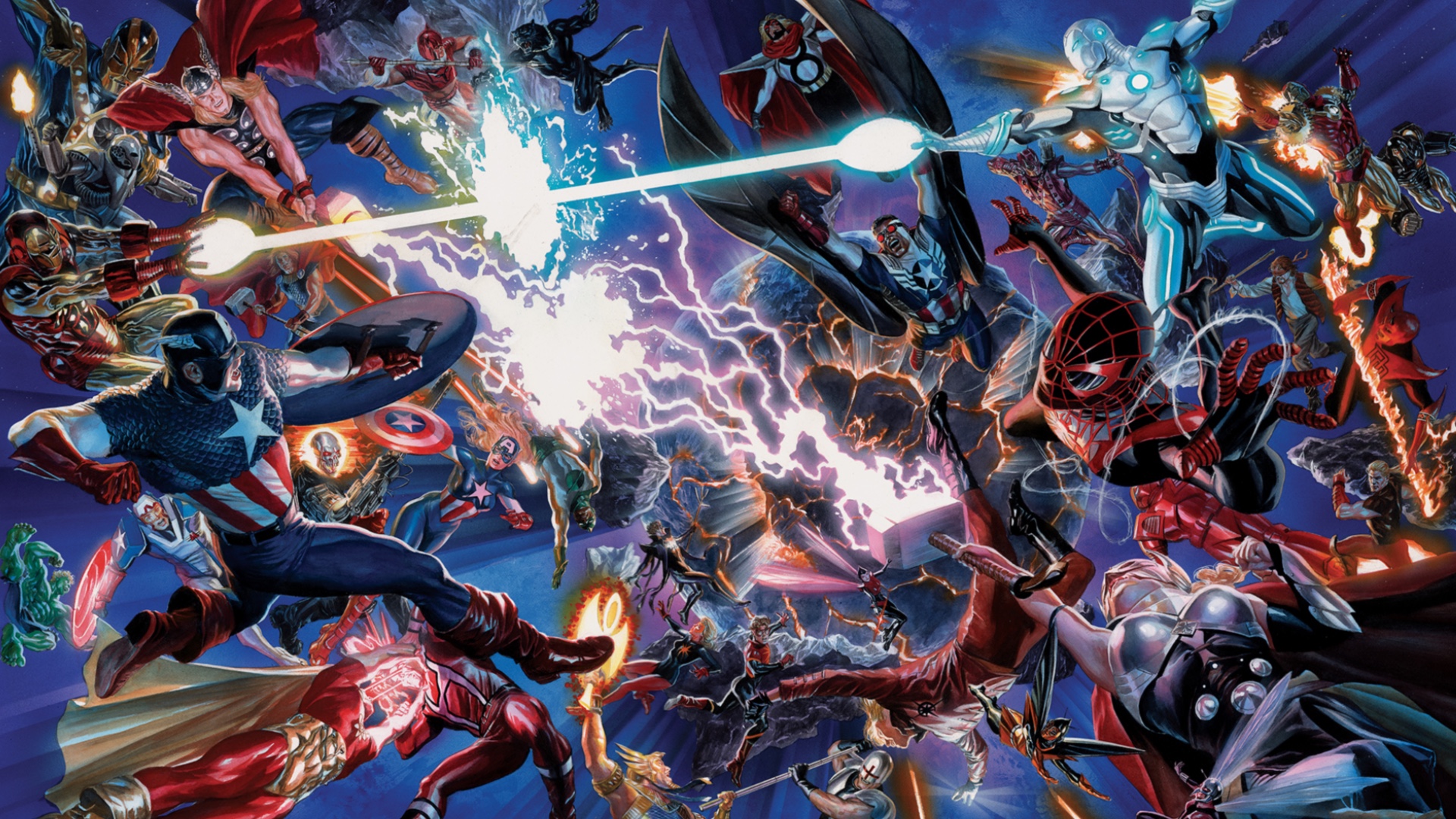 Secret Wars promo art