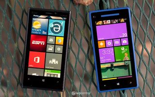 Nokia Lumia 920 and HTC 8X