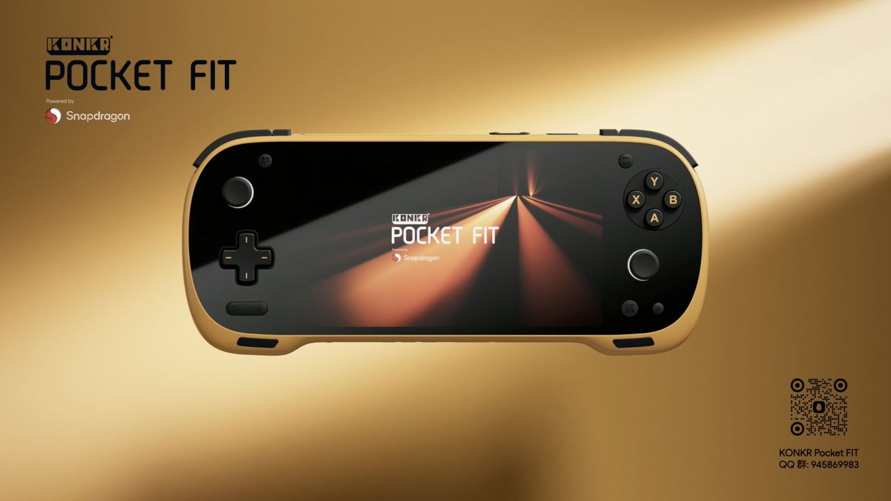 KONKR Pocket FIT Yellow Promo Render