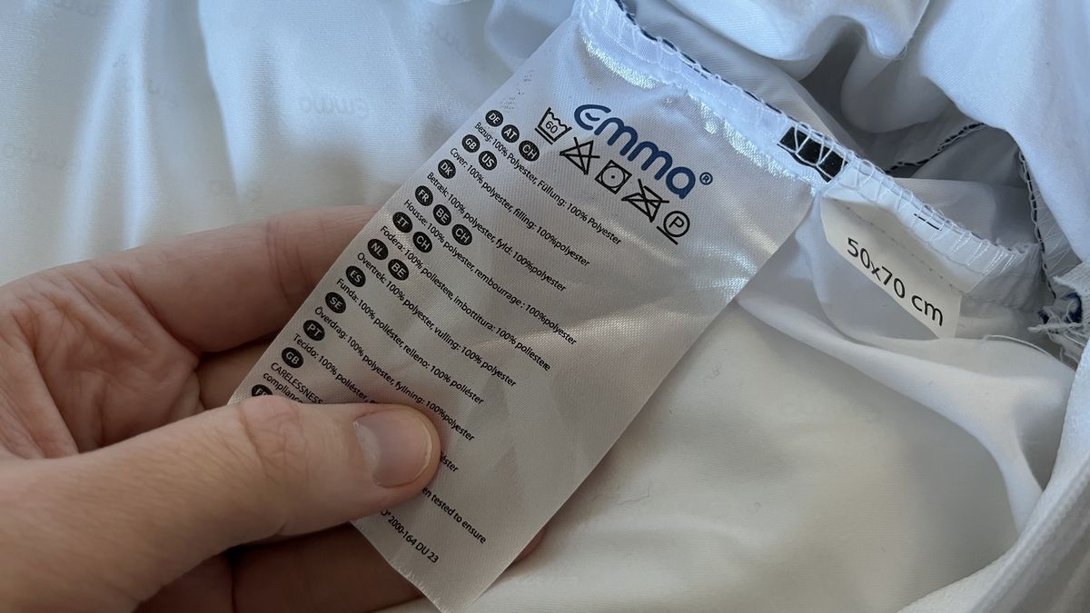 Emma Premium Microfibre pillow review TechRadar