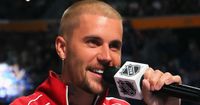 Justin Bieber attends the 2026 NHL Draft on June 26, 2026 