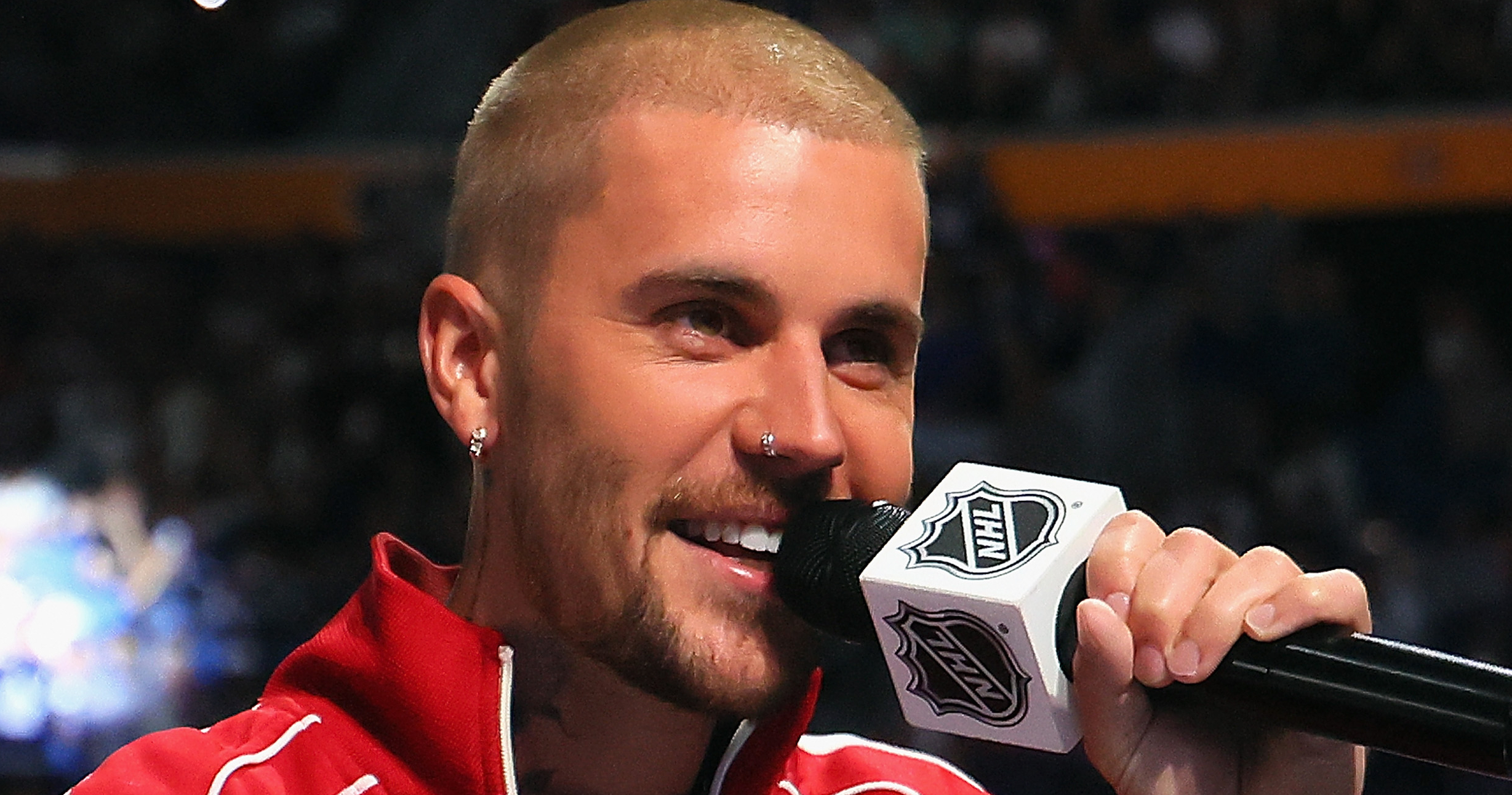 Justin Bieber attends the 2026 NHL Draft on June 26, 2026 