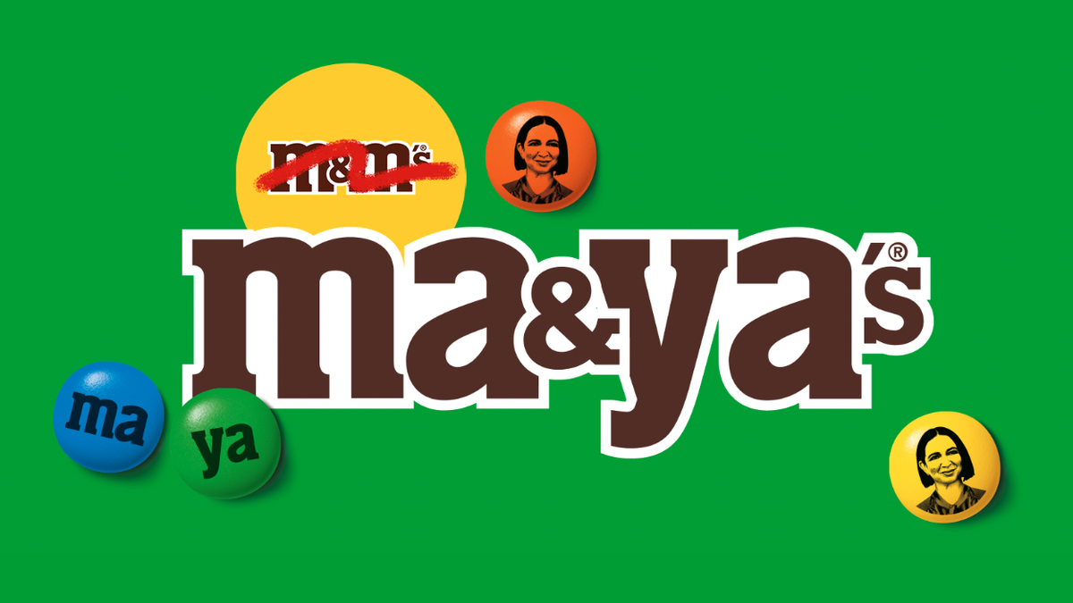 M&M's switch to Ma&Ya's is branding genius