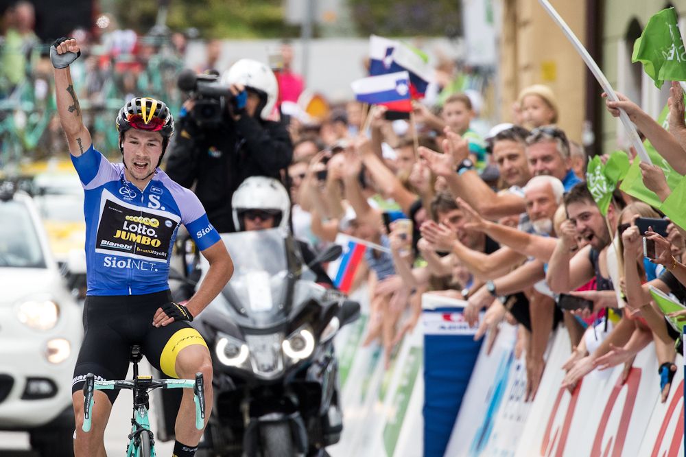 Primoz Roglic wins stage 4 at Tour de Slovenie