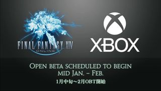 Screenshot of FFXIV Xbox open beta date announcement