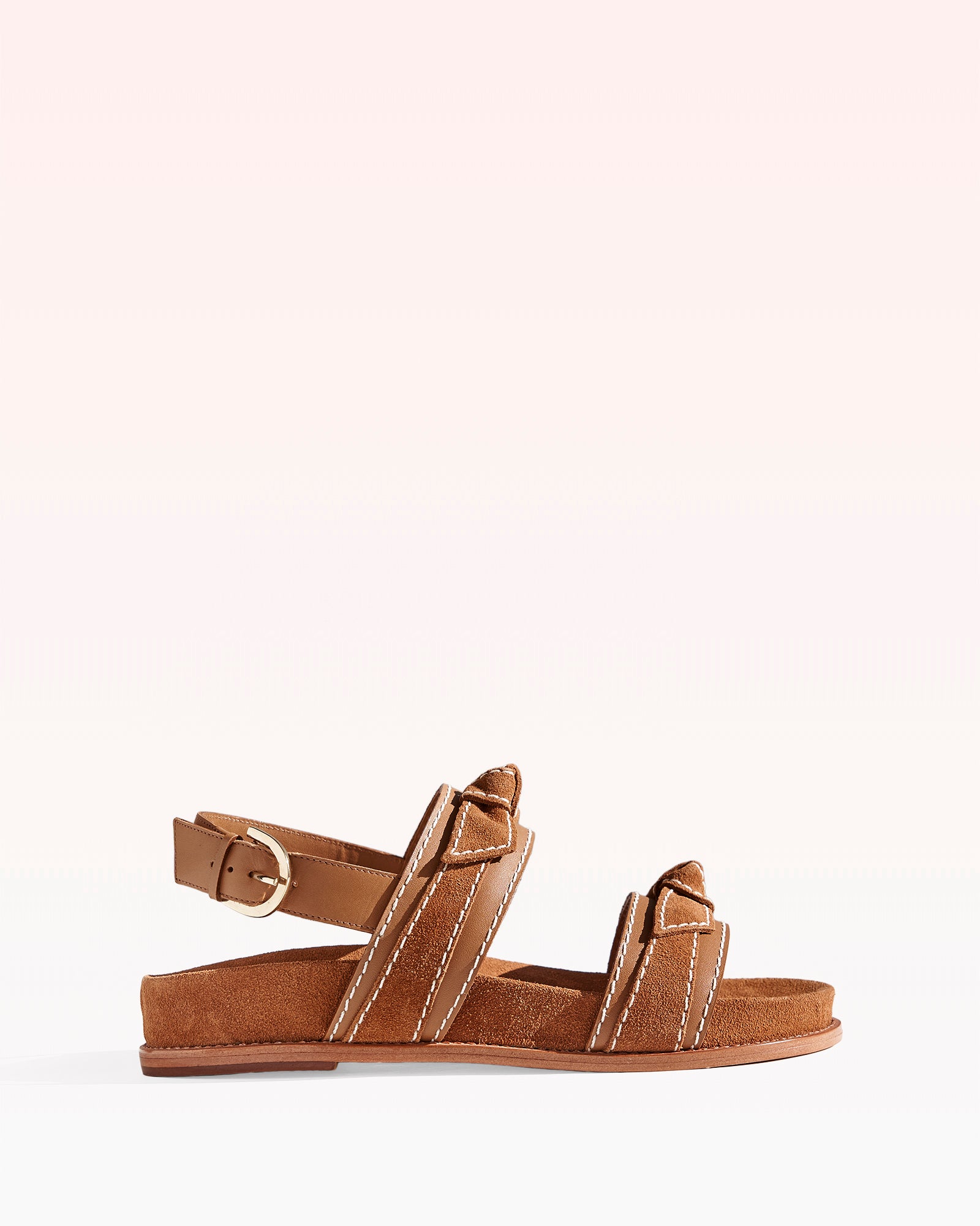 Alexandre Birman Clarita Sport Sandal - Suede Flat Sandals - Luxury Comfortable Sandals