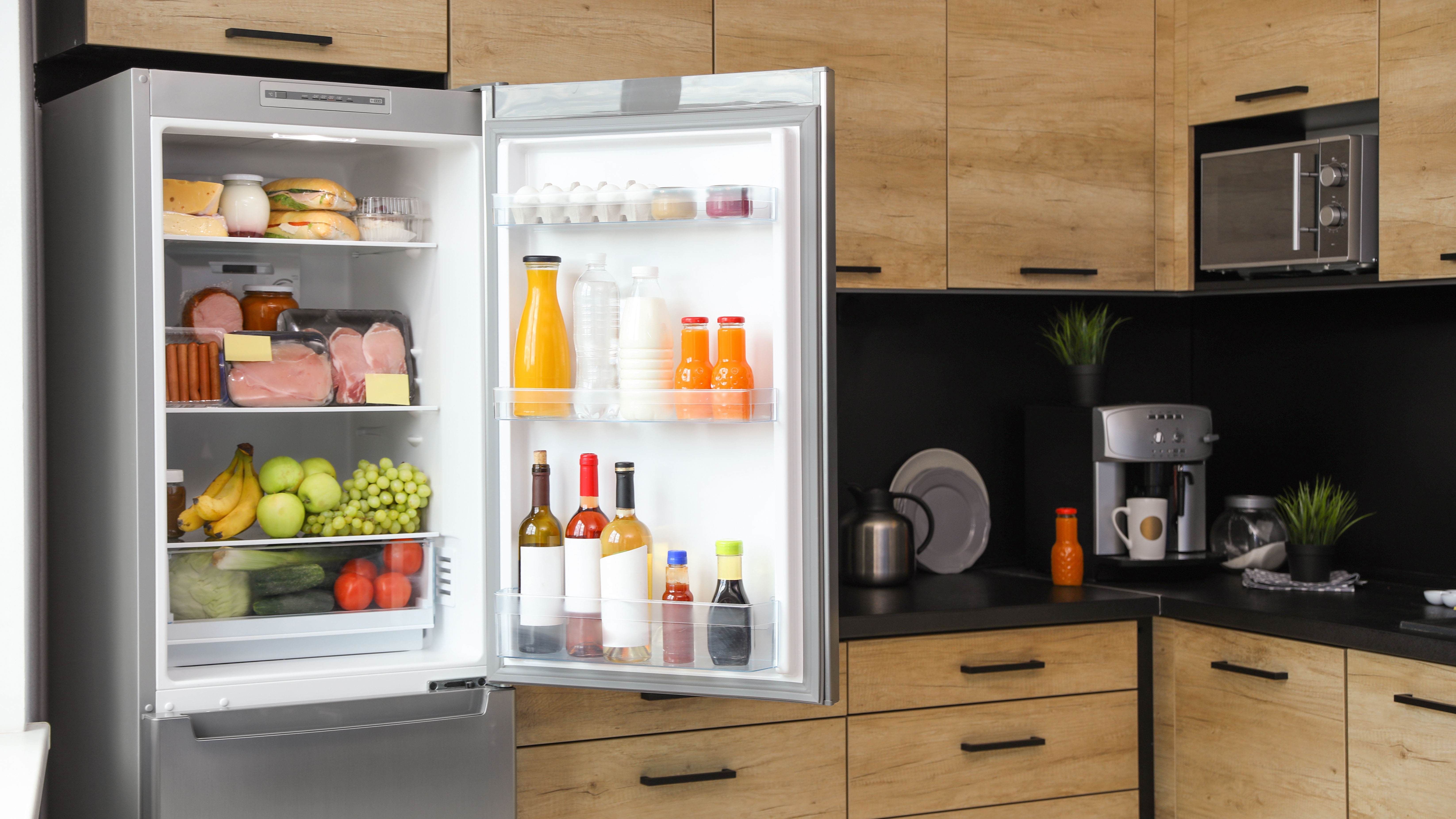 Refrigerador lleno