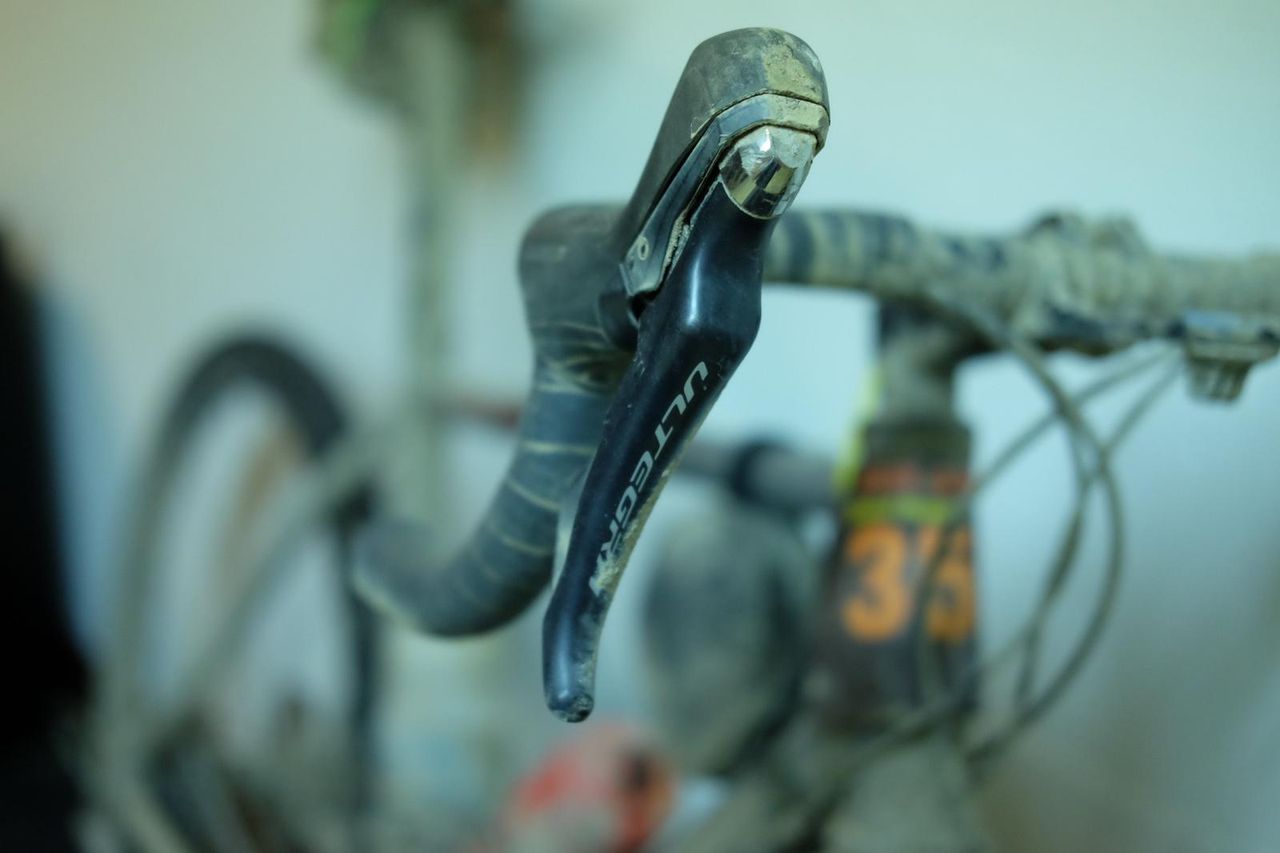 Jacob Rathe's Sage Titanium Storm King gravel bike