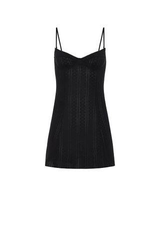 The Balconette Dress Black