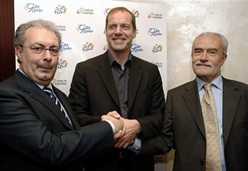 Organisers of Europe's three Grand Tours (L to R):