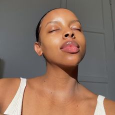 Aysha Sow with glowing skin 