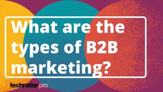 What are the types of B2B marketing hero image