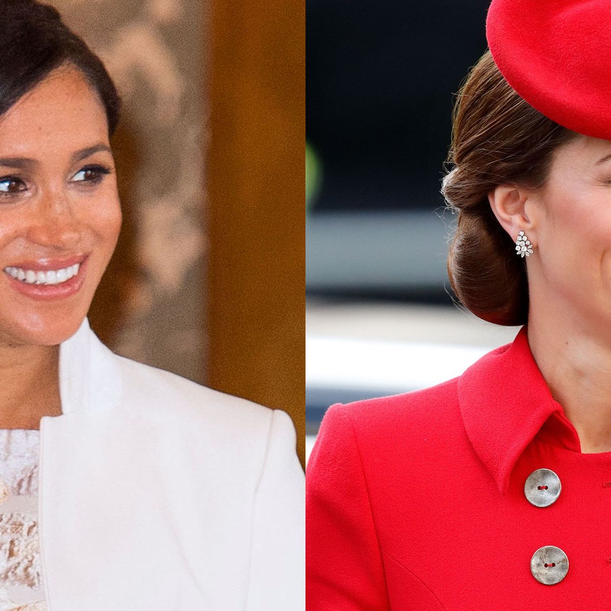 These Are Kate Middleton and Meghan Markle's Most Influential Looks in