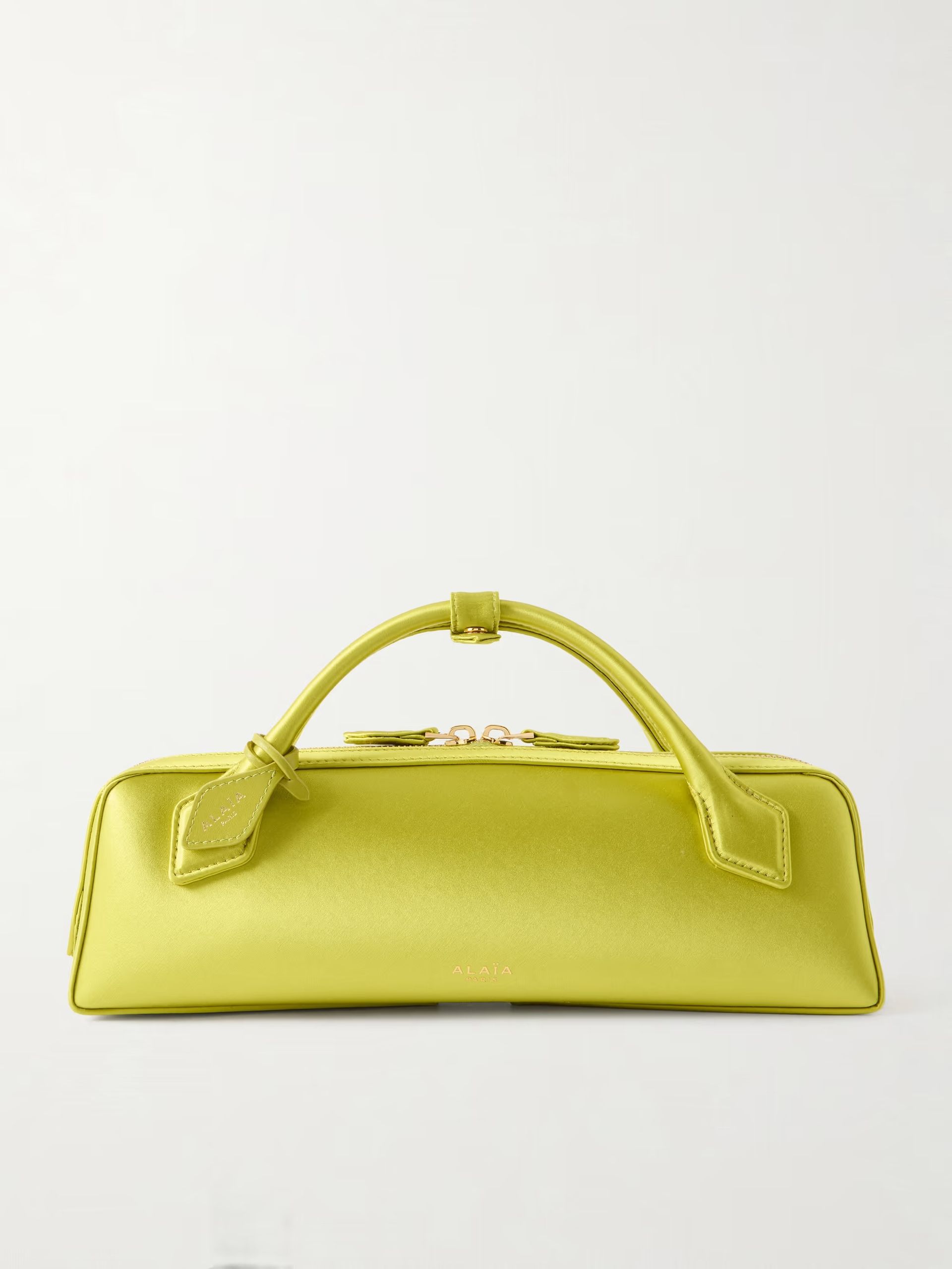 Alaïa, Le Teckel satin clutch bag