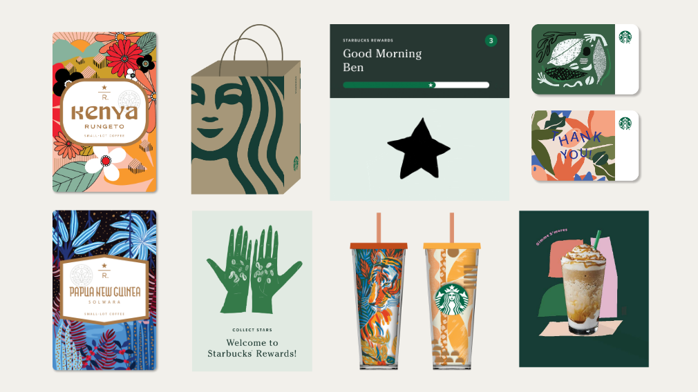 Starbucks microsite screenshot