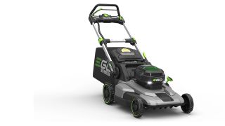 An EGO LM2102SP lawnmower