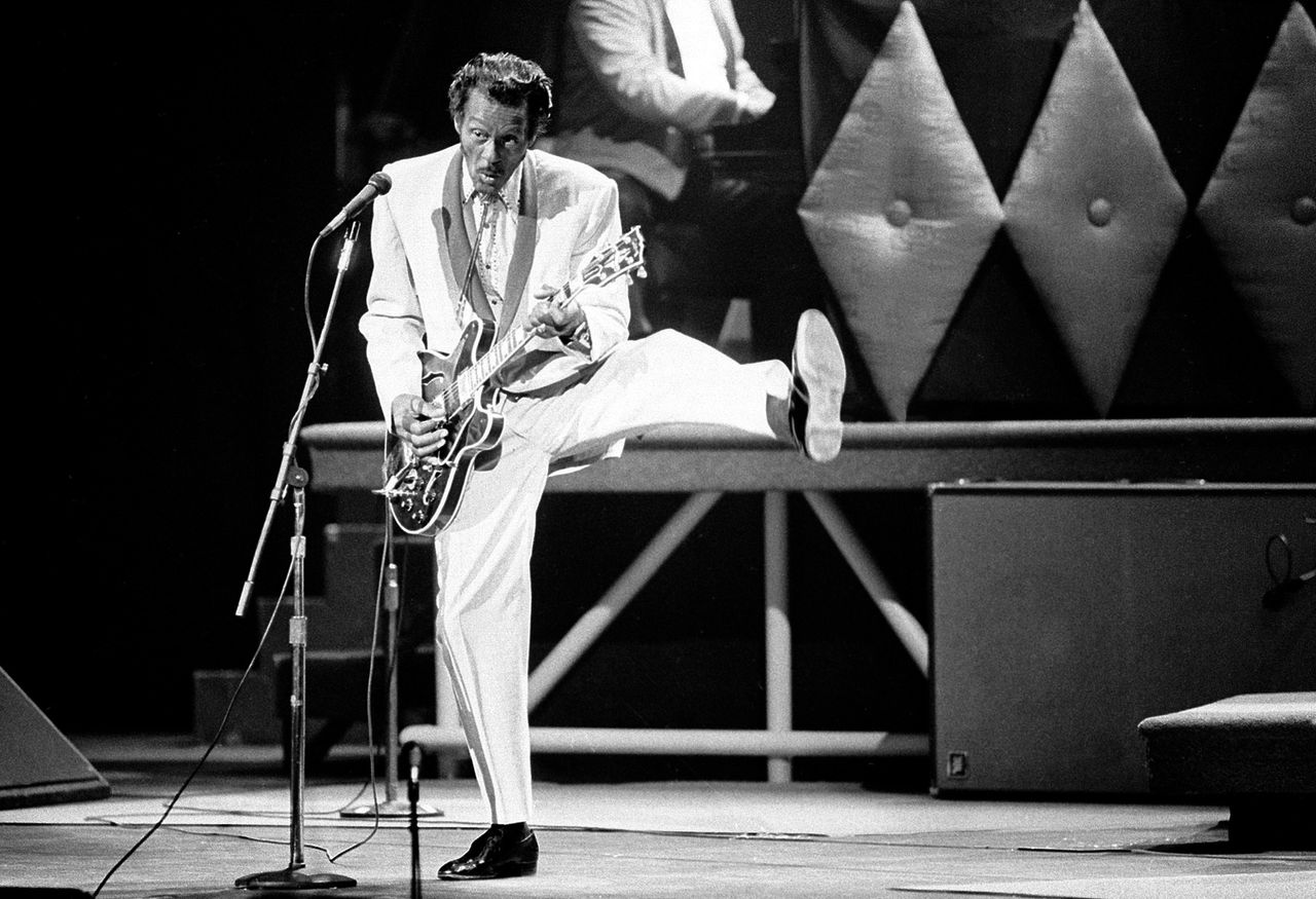 Chuck Berry in 1986