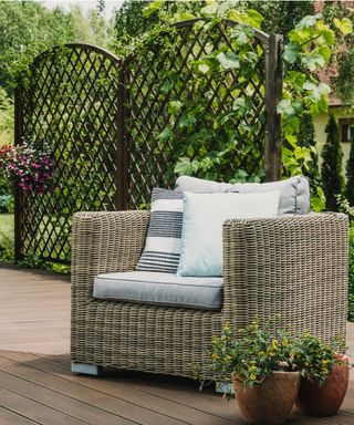 Outdoor furniture chair